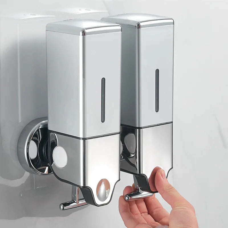 Dispenser de Sabonete Líquido Shampoo Condicionador Quadrado Homedec