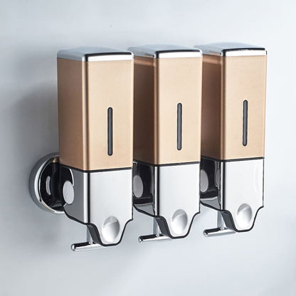Dispenser de Sabonete Líquido Shampoo Condicionador Quadrado Homedec