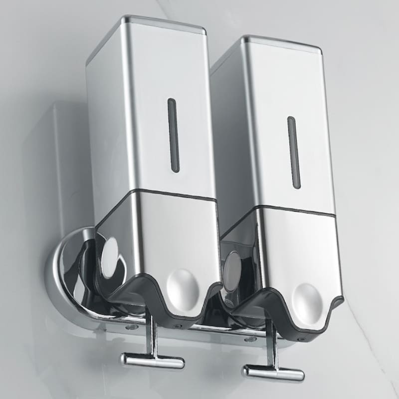 Dispenser de Sabonete Líquido Shampoo Condicionador Quadrado Homedec