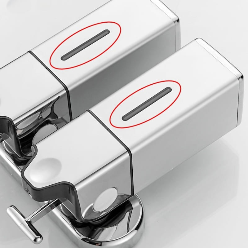 Dispenser de Sabonete Líquido Shampoo Condicionador Quadrado Homedec