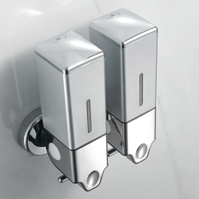 Dispenser de Sabonete Líquido Shampoo Condicionador Quadrado Homedec