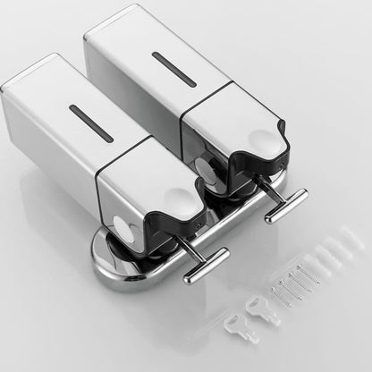 Dispenser de Sabonete Líquido Shampoo Condicionador Quadrado Homedec