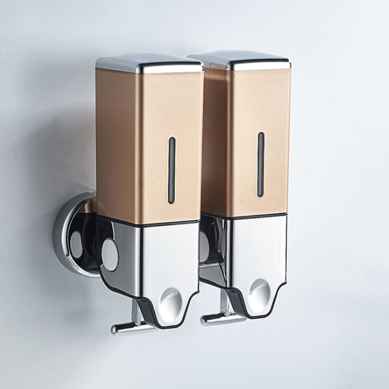 Dispenser de Sabonete Líquido Shampoo Condicionador Quadrado Homedec