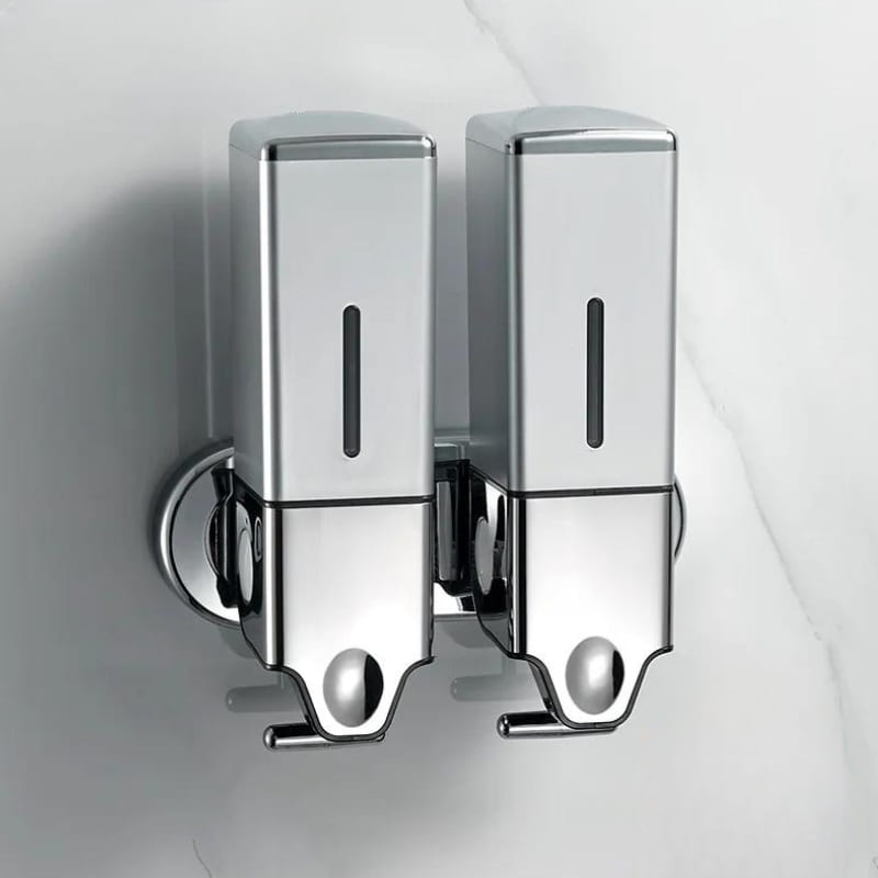 Dispenser de Sabonete Líquido Shampoo Condicionador Quadrado Homedec