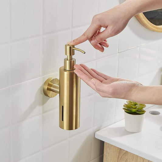 Dispenser de Sabonete Porta Sabonete Líquido de Inox Homedec