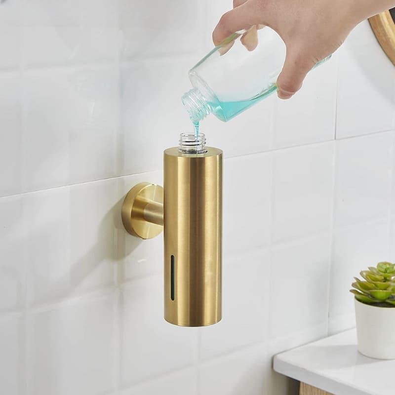 Dispenser de Sabonete Porta Sabonete Líquido de Inox Homedec
