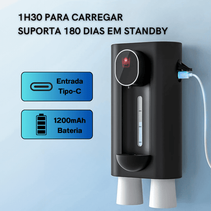Dispenser Enxaguante Bucal Automático USB Recarregável Homedec