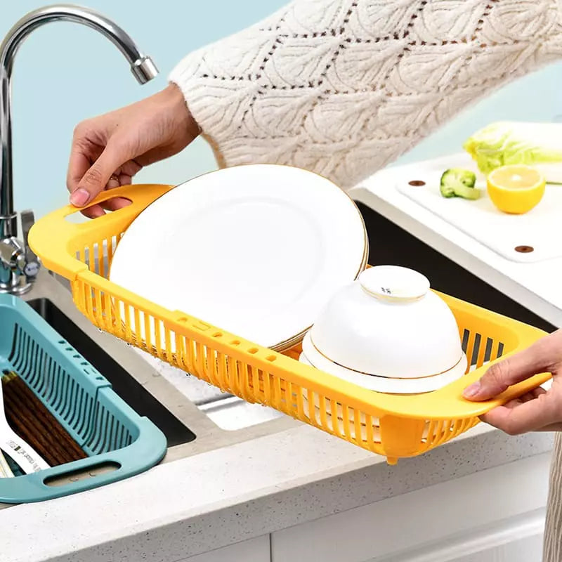 Escorredor de Alimentos Cesto de Drenagem Expansível Homedec