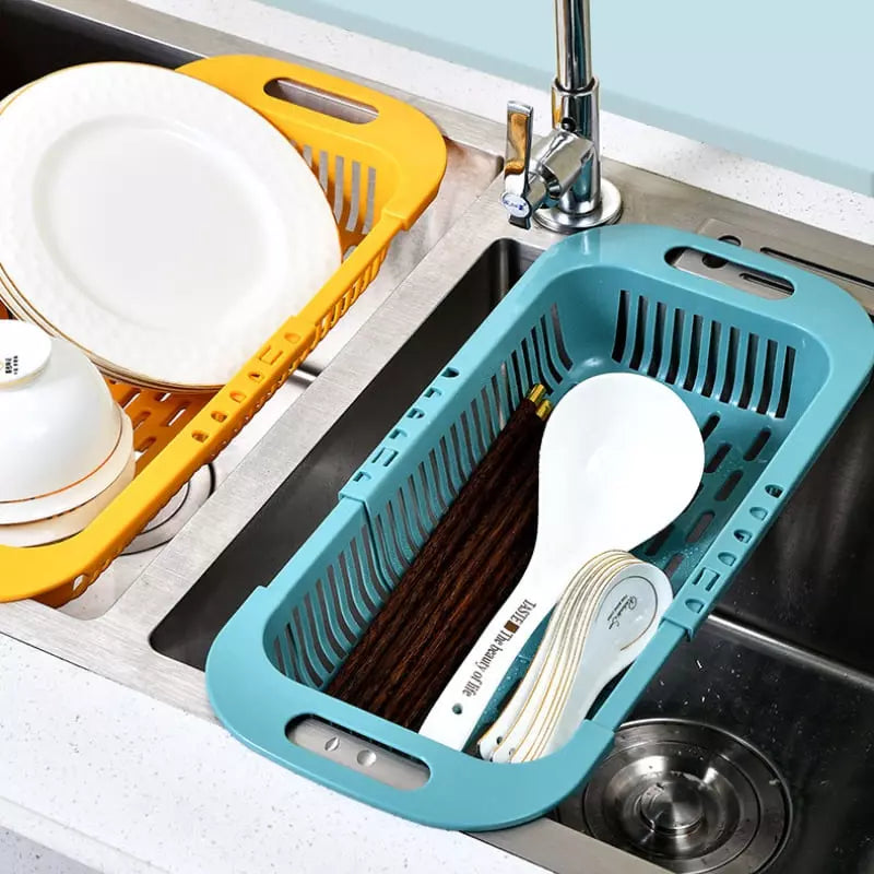 Escorredor de Alimentos Cesto de Drenagem Expansível Homedec