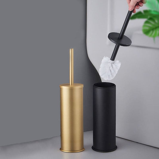 Escova Sanitária para Banheiro com Suporte Alumínio Premium Homedec