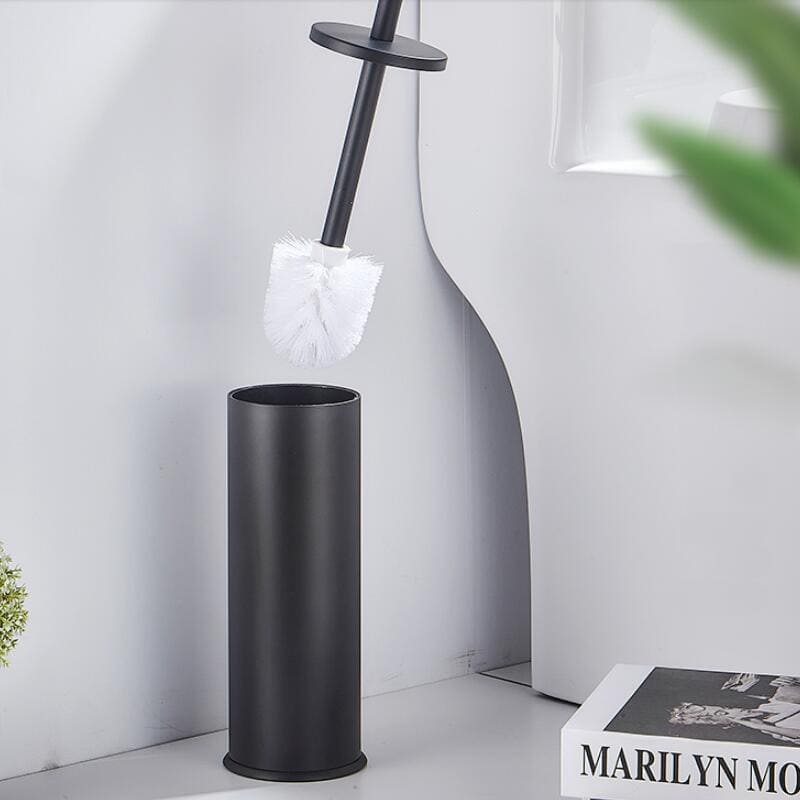 Escova Sanitária para Banheiro com Suporte Alumínio Premium Homedec