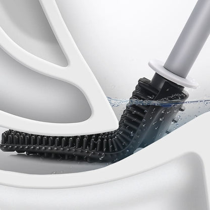 Escova Sanitária para Banheiro Silicone com Suporte Homedec