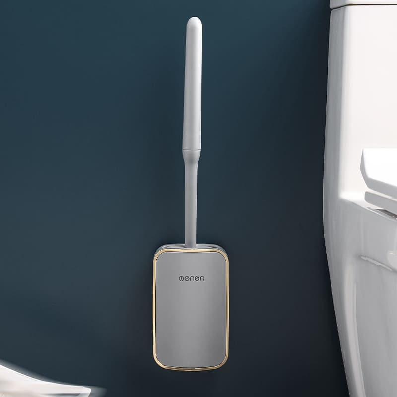 Escova Sanitária para Banheiro Silicone com Suporte Homedec