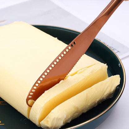 Espátula de Inox para Manteiga Faca Serrilhada Homedec