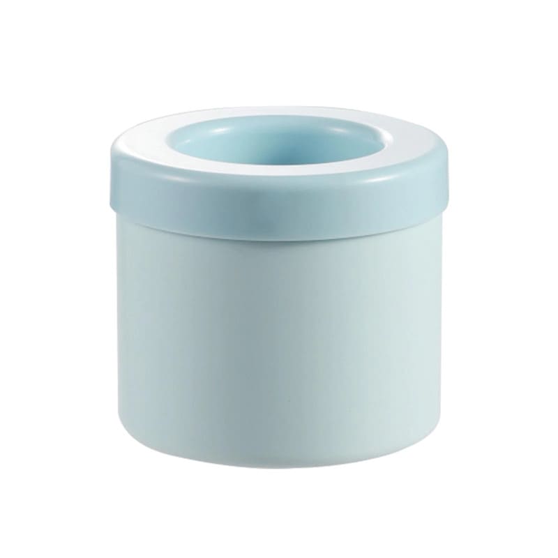 Forma de Gelo de Silicone Redonda com Tampa Homedec