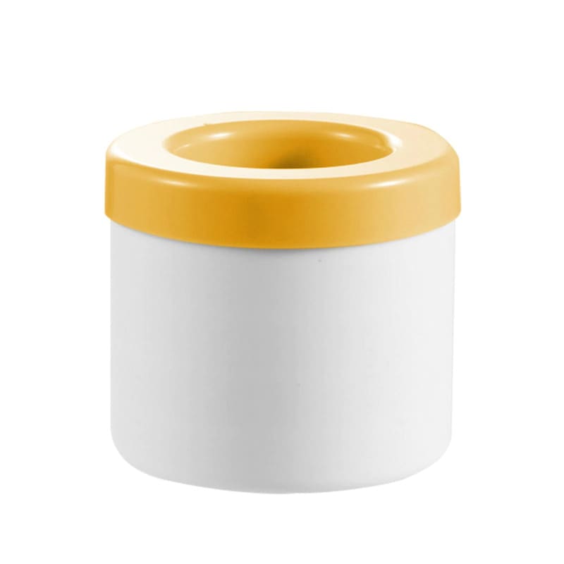 Forma de Gelo de Silicone Redonda com Tampa Homedec