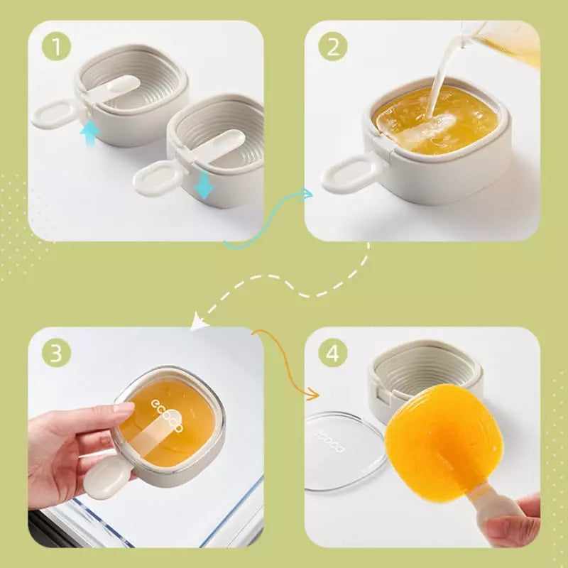 Forma de Picolé de Silicone Homedec