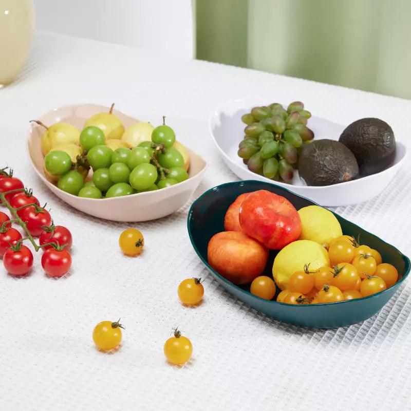 Fruteira de Mesa Cesta de Fruta Bambu Homedec
