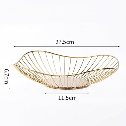 Fruteira de Mesa Cesta de Fruta e Decoração de Mesa Homedec