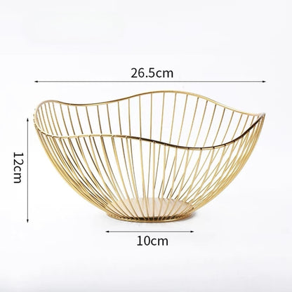 Fruteira de Mesa Cesta de Fruta e Decoração de Mesa Homedec