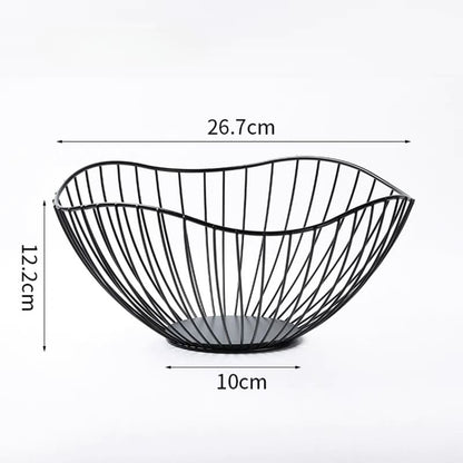 Fruteira de Mesa Cesta de Fruta e Decoração de Mesa Homedec