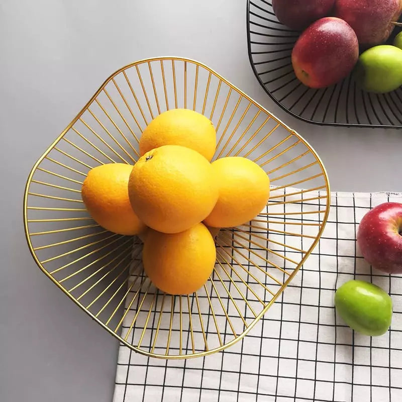 Fruteira de Mesa Cesta de Fruta e Decoração de Mesa Homedec