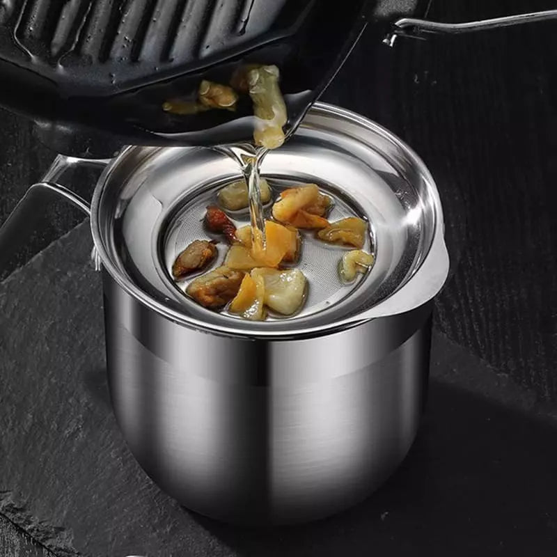 Jarra de Inox Separador de Gema com Tampa Homedec