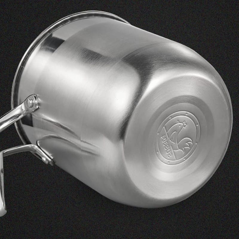Jarra de Inox Separador de Gema com Tampa Homedec
