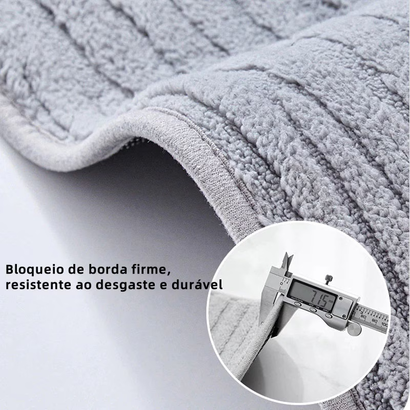 jogo de tapetes para banheiro conta com uma excelente qualidade