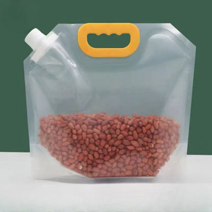 Kit 10 Sacos de Armazenamento Dispenser de Alimentos Homedec