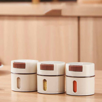 Kit 6 Porta Temperos e Condimentos de Parede Magnético Homedec