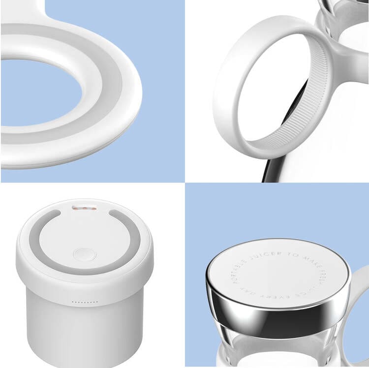 Liquidificador Portátil e Mixer Sem Fio Homedec