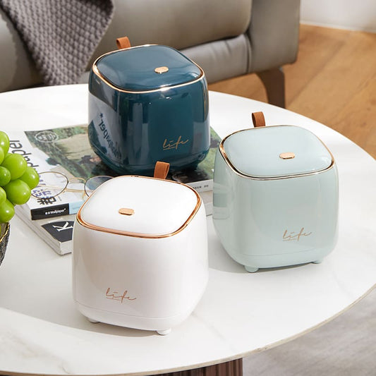 Lixeira de Mesa Luxo Decorativa Homedec