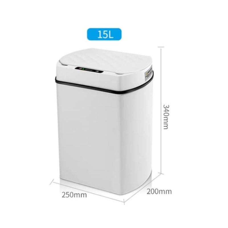 Lixeira para Banheiro e Cozinha Automática com Sensor 15L Homedec