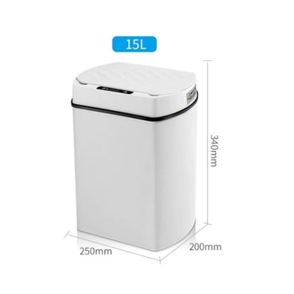 Lixeira para Banheiro e Cozinha Automática com Sensor 15L Homedec