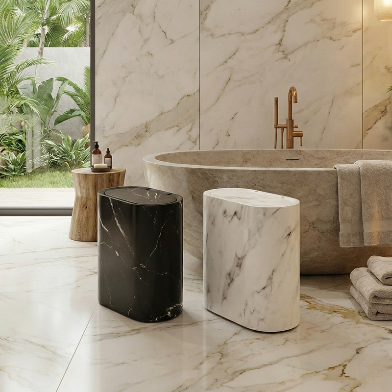 lixeiras para banheiro na homepage