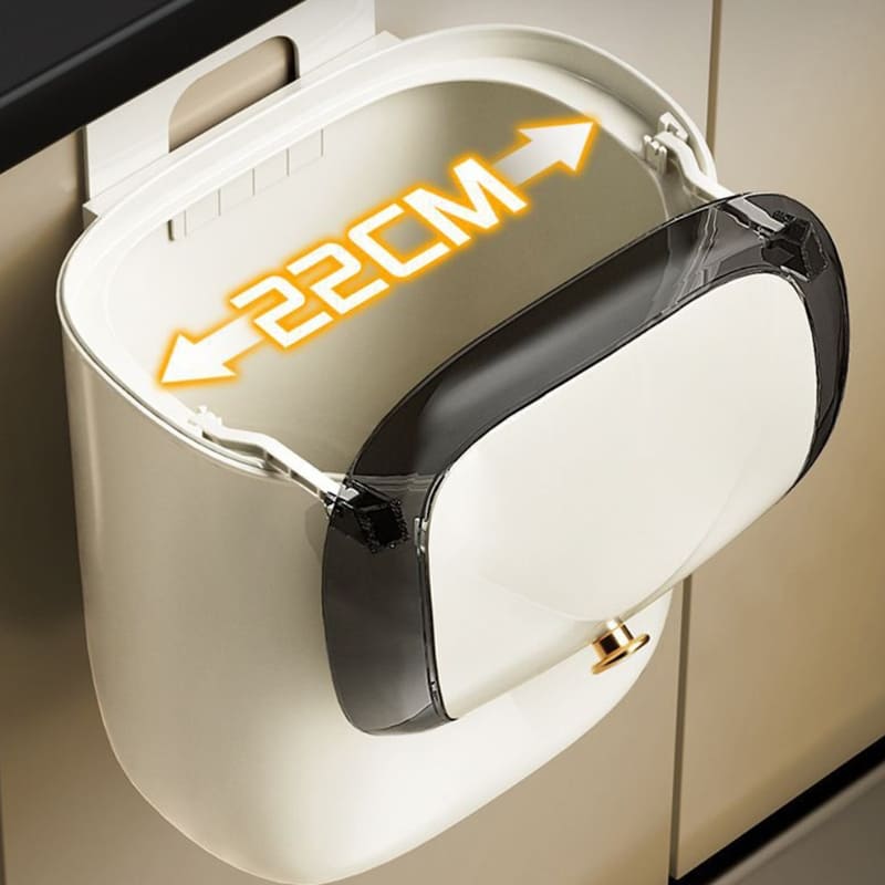 Lixeira para Pia de Cozinha e Banheiro com Fixação Dupla Homedec