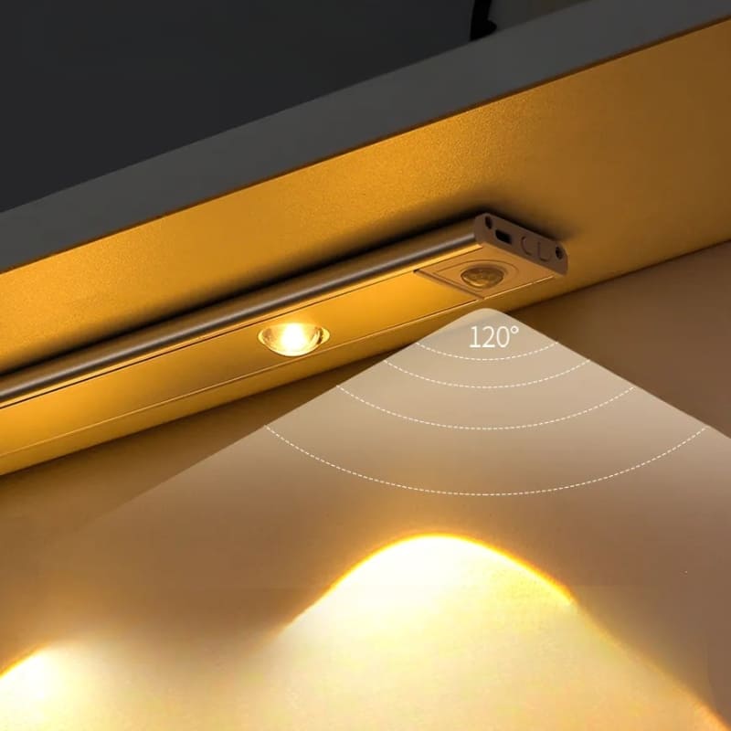 Luminária de LED Magnética com Sensor de Movimento Homedec