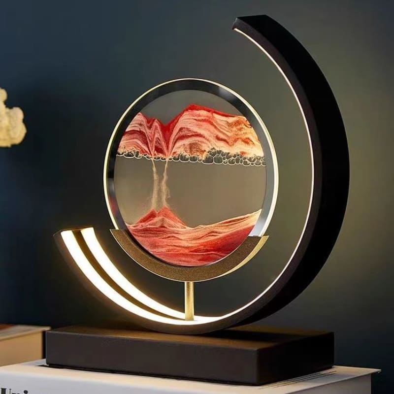 Luminária de Mesa Ampulheta LED Decorativa Homedec