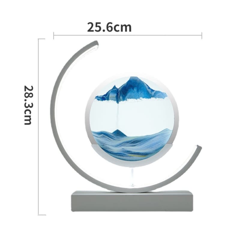 Luminária de Mesa Ampulheta LED Decorativa Homedec