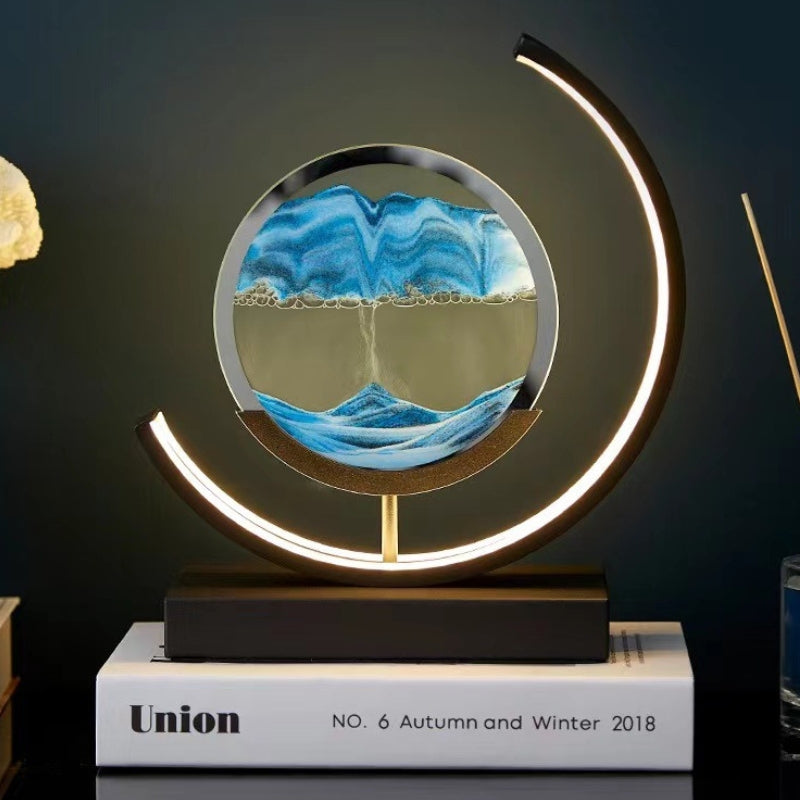 Luminária de Mesa Ampulheta LED Decorativa Homedec