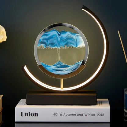 Luminária de Mesa Ampulheta LED Decorativa Homedec