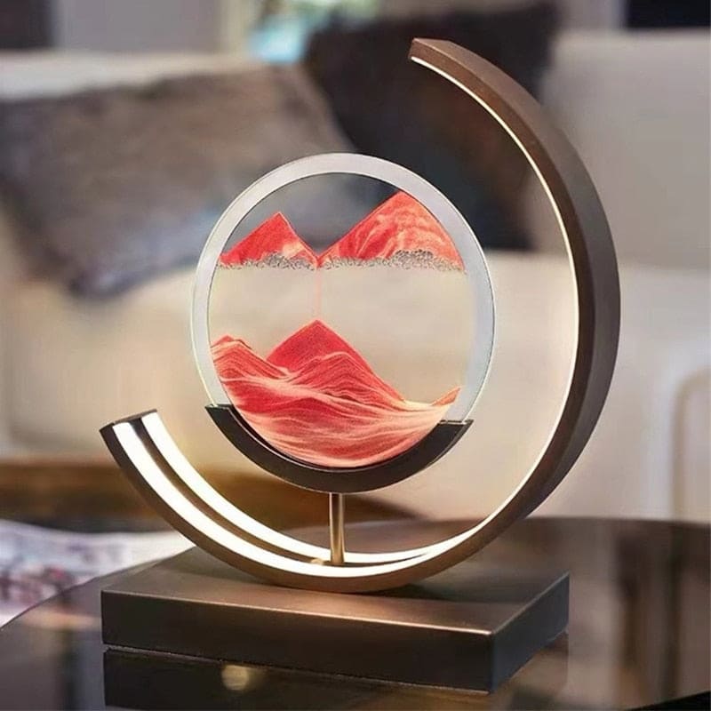 Luminária de Mesa Ampulheta LED Decorativa Homedec