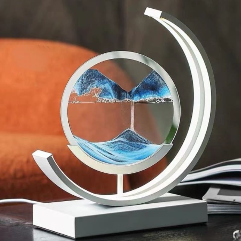 Luminária de Mesa Ampulheta LED Decorativa Homedec