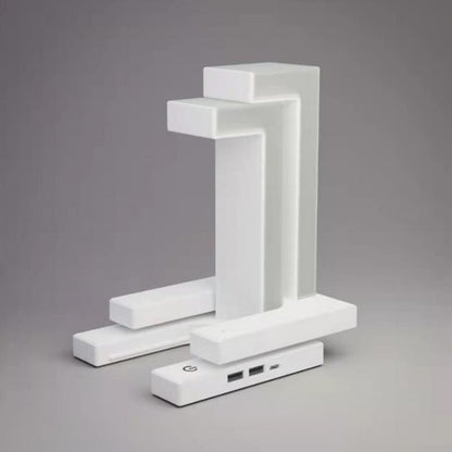 Luminária de Mesa + Carregador Iphone Samsung por Indução Homedec