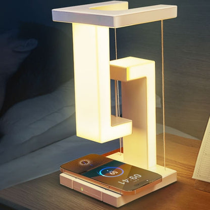 Luminária de Mesa + Carregador Iphone Samsung por Indução Homedec