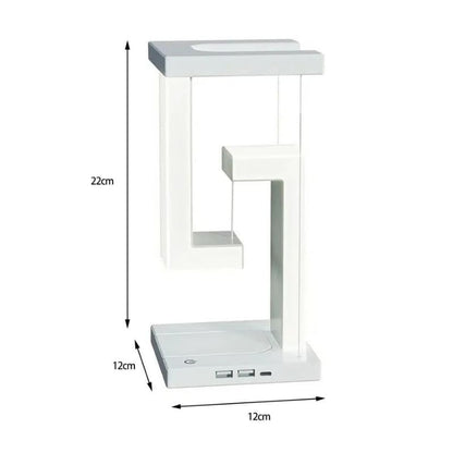 Luminária de Mesa + Carregador Iphone Samsung por Indução Homedec