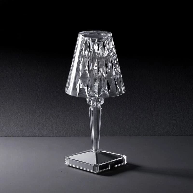 Luminária de Mesa LED Diamante USB 3 em 1 Sem Fio Homedec