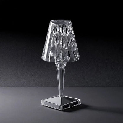 Luminária de Mesa LED Diamante USB 3 em 1 Sem Fio Homedec