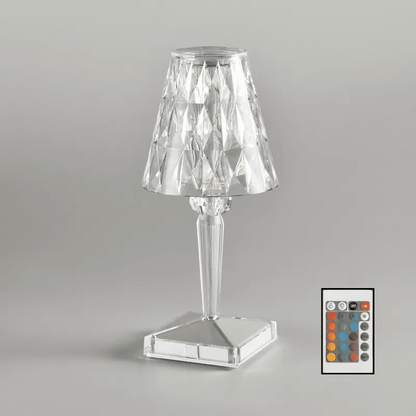 Luminária de Mesa LED Diamante USB 3 em 1 Sem Fio Homedec